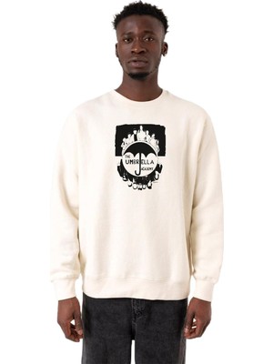 Frefly Store Tshirthane The Umbrella Academy Dark Essential Ekru Erkek 2ip Sweatshirt P23243S1743, L