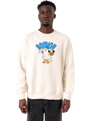Frefly Store Tshirthane Donal Boobash Halloween Ekru Erkek 2ip Sweatshirt P20972S2602, Xs
