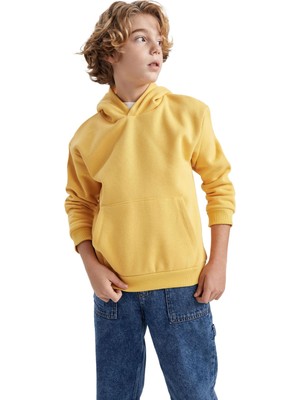 Frefly Store Defacto Erkek Çocuk Regular Fit Kapüşonlu Sweatshirt