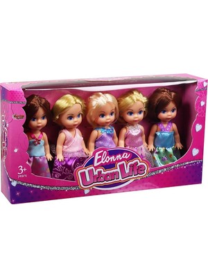 Frefly Store WG-67005 Kutulu 3 5ınch 5 Lı Bebek