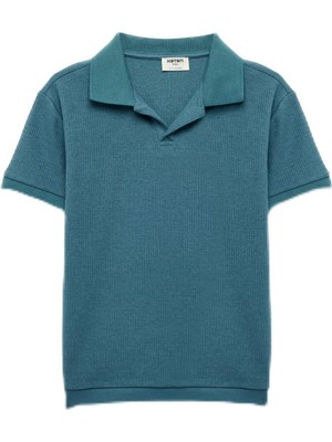 Frefly Store Pamuklu Kısa Kollu Polo Yaka Tişört