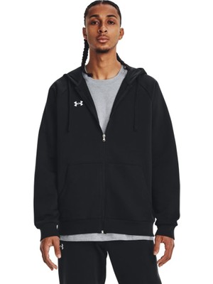 Frefly Store Under Armour Ua Rival Fleece Fz Hoodie Erkek Ceket Black / / White Lg