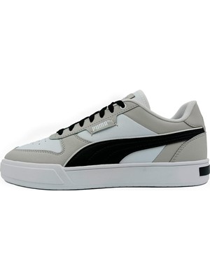 Frefly Store Puma Caven Dıme Tenis Ayakkabısı, Glacial Gray-Puma Black, 40
