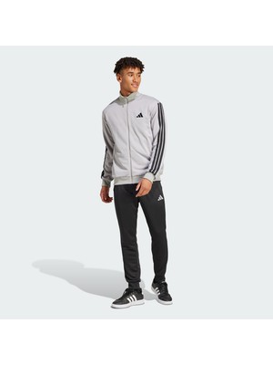 Frefly Store Adidas Sportswear Basic 3-Stripes French Terry Erkek Eşofman Takımı Siyah 2xl
