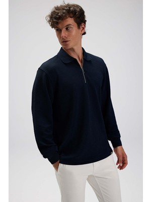 Frefly Store Ellesse Erkek Sweatshirt EM601-NV,LACIVERT Xxl