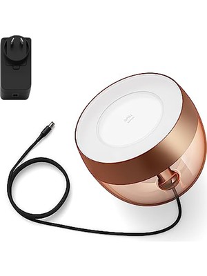 Philips Hue Iris Bakır Akıllı LED Masa Lambası, Özel Seri, GEN4-25.000 Saat Ampul Kullanım Ömrü