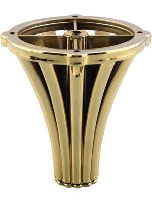 Frefly Store (4 Adet) Istanbul 12 cm Gold Altın Mobilya Kanepe Koltuk Tv Ünitesi Konsol Ayağı Ayak Ayakları