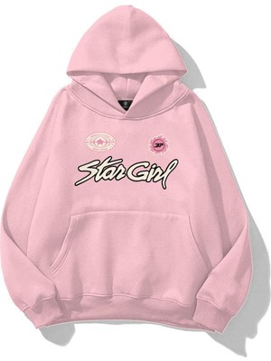 Frefly Store Tarzsokak Unisex Stargirl Sweatshirt Pembe, PEMBE-199, L