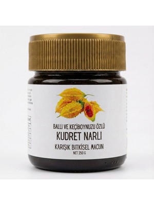 Vintessy Kudret Narlı Bitkisel Macun 250 G Ballı Keçiboynuzu Özlü Propolis ve Damla Sakızı Içeren Ka