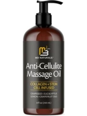 Vintessy M3 Naturals Aaimox  Kolajen ve Kök Hücre Içeren Anti Selülit Masaj Yağı-Anti Cellulite Massage