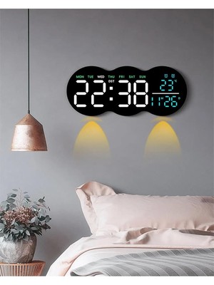 Akıllı LED Zamanlayıcı Saat – Çift Alarm, Geri Sayım & Uzaktan Kumanda Özellikli