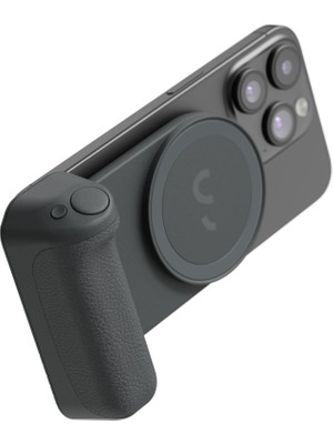 Shiftcam Snapgrip Pro - Qi2 Kablosuz Şarj, Kablosuz Deklanşör Düğmesi ve Manyetik Montajlı Telefon K