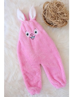Baby Animals Welsoft Peluş Unisex Fermuarlı Kışlık Bebek Uyku Tulumu Bebek Tulumu Çocuk Tulumu Çocuk Kostümü Tlmslp