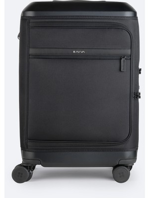 AVVA Erkek Siyah Orta Boy Bavul B008129