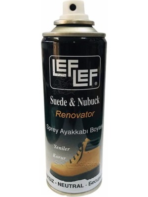 Ankanorm Nuri Leflef Süet Nubuk Ayakkabı Boyası Yenileyici Koruyucu Sprey (200 Ml) (Renksiz)