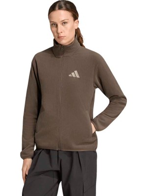Adidas Terrex Multi Essentials Tam Fermuarlı Kadın Polar Üst