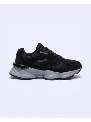 Kappa Puerto Kadın Siyah-Gri Sneaker