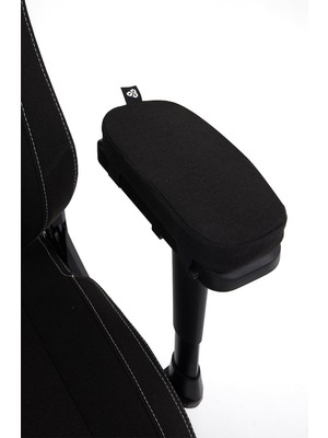Aesco Titanseat Black Oyuncu ve Ofis Koltuğu Siyah Kumaş Kol Pedi