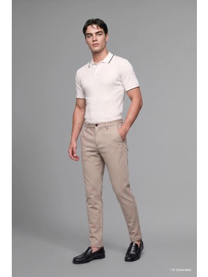 DeFacto Esnek Kumaş Jogger Düz Paça Her Yöne Esneyen Kumaş Pantolon T6317AZ26AU