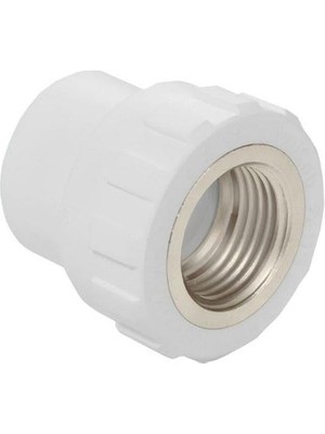 GF Hakan Plastik Gf-Hakan Plastik 20X1/2" Iç Dişli Rekor Pprc Beyaz
