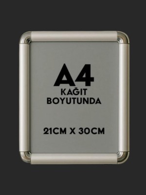 1001 A4 Alüminyum Rondo Çerceve