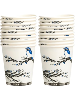 1001 Kağıt Bardak 9 Oz 10'lu 2li Paket