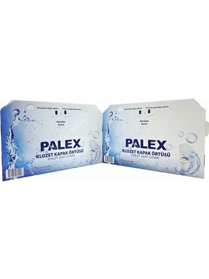 Palex Klozet Kapak Örtüsü 250 Adet Paket Pratik Kullanım Için Hijyenik Çözüm 20 Paket x 250 Kullanım