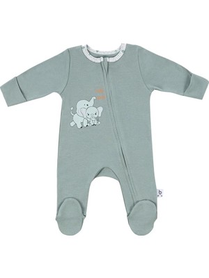 Gezenbebe Hero Uzun Kollu Bebek Tulumu Elephant 6-9 Ay