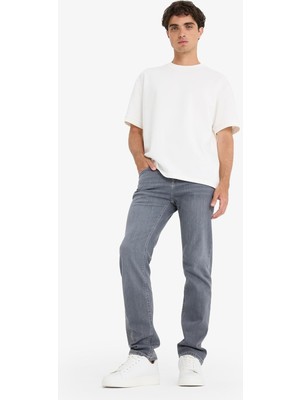 1001 Sergio Regular Fit Normal Kalıp Normal Bel Boru Paça Jean Pantolon B7349AX25AU