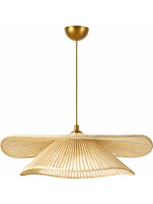 1001 Tekli Sarkıt Avize Modern Metal Tavan Aydınlatma, E27 Duy, Ayarlanabilir Yükseklik 51–60 Cm, 50