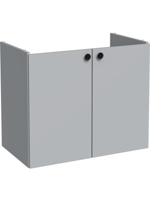 Shift T20 81001 Kapaklı Lavabo Dolabı, Kül Gri, 80 cm