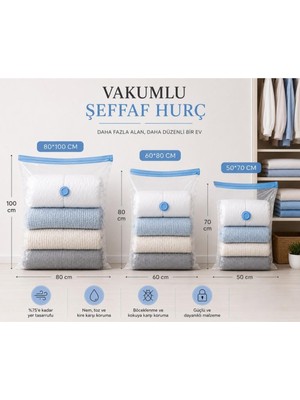 1001 Samelia Vakumlu Hurç Poşeti (1, 50X70)