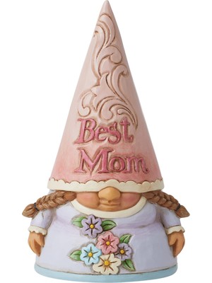 1001 Jim Shore Best Mom Cüce Heykelcik, 12,4 cm H