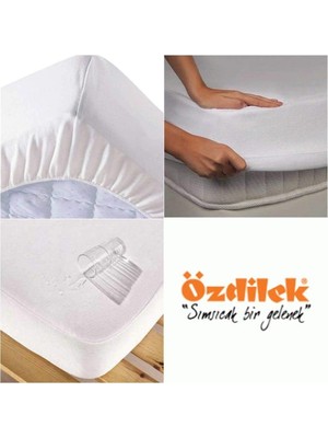 1001 Lastikli 160X200 Sıvı Geçirmez Alez Yatak Koruyucu Fıtted