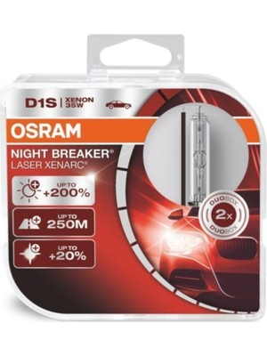 1001 D1S Night Breaker Laser Xenon AMPÜL%200 Parlak Işık 2 Adet