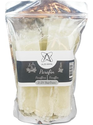 1001 Parafin Wax Yüksek Kaliteli 1 kg Mum Yapım Malzemesi (5% Yağlı)