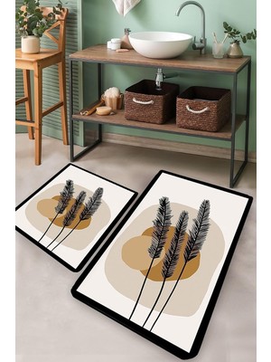 Day Sunrıse Djt 2li Set Banyo Halısı Banyo Paspası