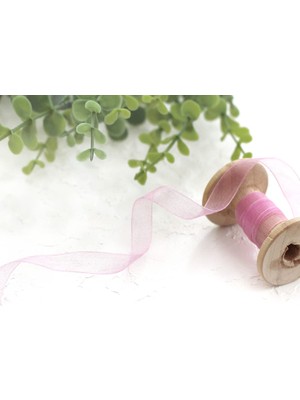 1001 Organze Kurdele, 20 Metre Koyu Pembe