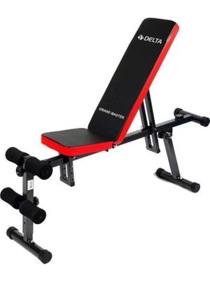 1001 Delta Grand Master Ağırlık Bench Sehpası, Unisex, Siyah, Tek Beden
