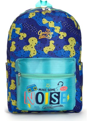 1001 Noise Çift Ön Bölmeli Unisex Çocuk Ilkokul Çantası Standart Std