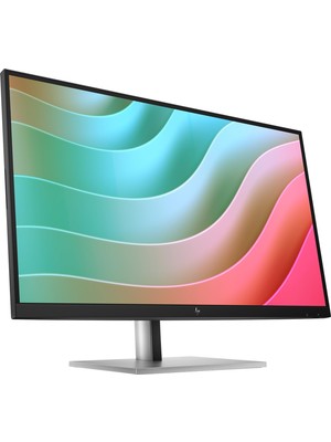 1001 E-Series E27K G5 Pc Düz Ekran Monitörü 68,6 cm (27") 3840 x 2160 Pixels 4K Ultra Hd Siyah, Gümü