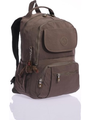 1001 EBA-8866 Klinkır Okul Çantası Sırt Çanta Günlük Gezi Spor Seyahat Tatil Çok Gözlü Laptop B