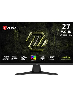 1001 27" Mag 274QF E20, Gaming Monitr, Wqhd, 16:9, Flat, Rapid Ips, 200Hz, 0.5ms(gtg, Min.), Adaptive-Syn