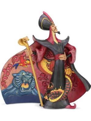 1001 Disney Traditions By Jim Shore Aladdin Jafar Ayakta Poz Heykelcik, 22 Cm, Çok Renkli