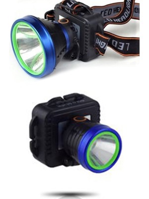 1001 Slver Gs - 250 - Gs - 260 30 W Ledli Kafa Lambası Güçlü LED Işık 1410