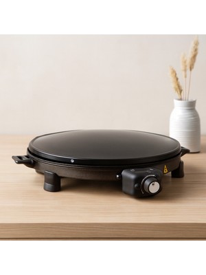 Termostatlı 1550W Gözleme Sacı 48X48X14 cm