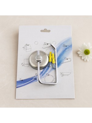 Ulu İthalat Vidalı Metal Wc Kağıtlık
