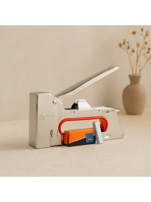 Ulu İthalat Mobilya Zımba Tabancası 13/4-8mm (Yedek Tel Dahil)