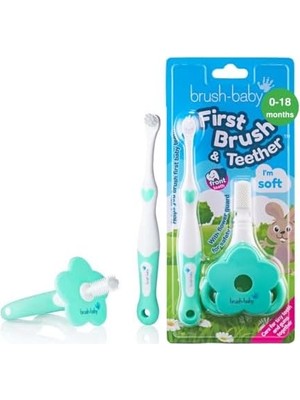 Skygo Revify Baby Sonic Brush-Baby Ilk Diş Fırçası ve Diş Kaşıyıcı Set, Bebeğinizin Ilk Ağız Bakım Seti