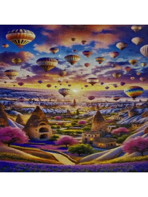 Elegantshop 5d Yapışan Boncuk Mozaik Tablo 30*40 cm L29